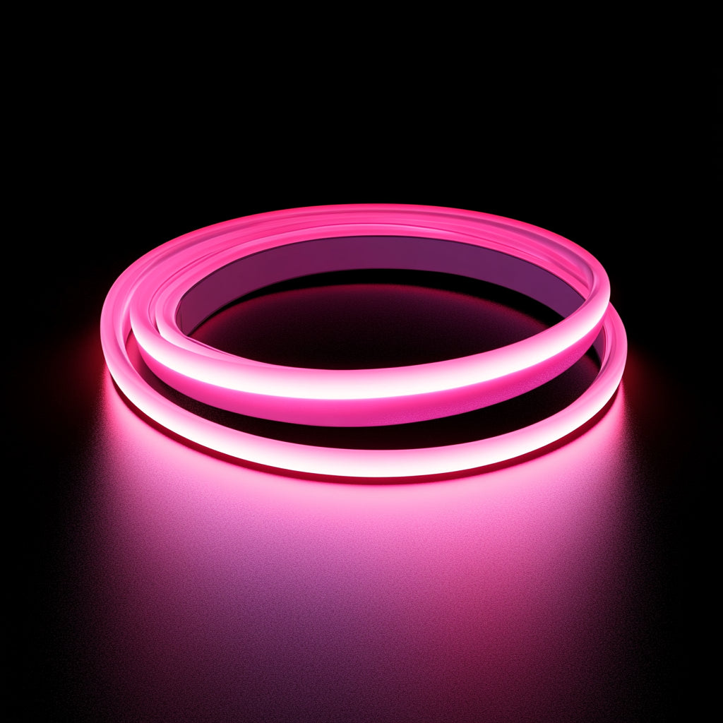 Bande LED pour Voiture Rose | Intérieur Luxe